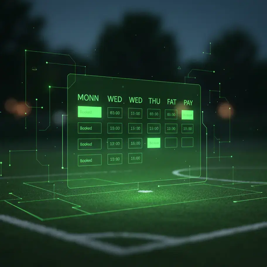 Players enjoying soccer matches and building their reputation